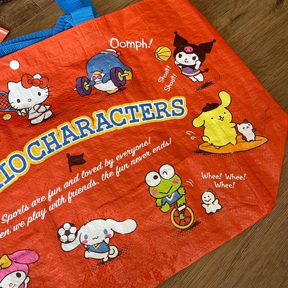 SANRIO-Imported (NWT) EXTRA Large Character Tote Bag - Picture 4 of 14